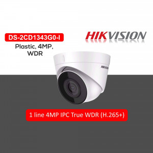 Hikvision DS-2CD1343G0-I 4MP Plastic Dome Camera