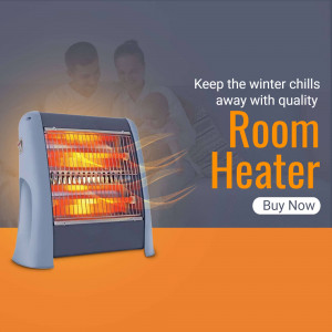 Room Heater - Stay Warm This Winter Marketing Image For Threads