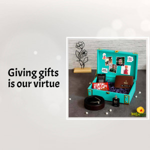 Personalized Gift Box Social Media Post For Twitter