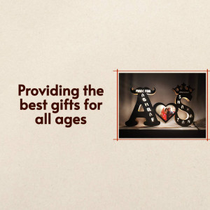 Black wooden photo frame with initials 'A&S' and a heart-shaped photo insert.
