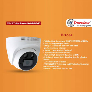 Trueview IP Camera with H.265+ technology