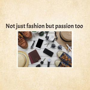 Flat lay of fashion accessories and personal items
