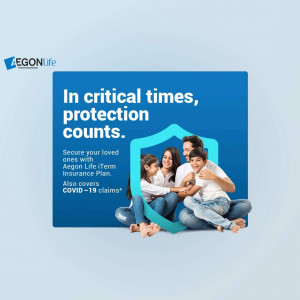 Family protected by Aegon Life iTerm Insurance