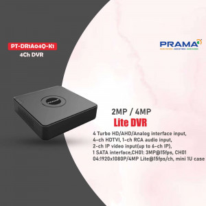 Prama 4Ch Lite DVR Creative Design For Google Business Profile