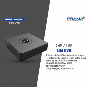 PRAMA Lite DVR - 8 Channel Image For Twitter
