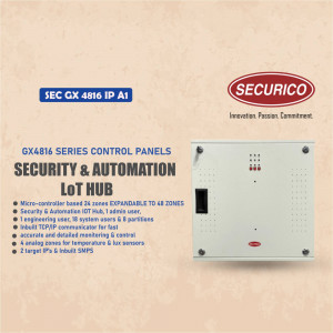 Securico GX4816 Series Control Panel Template For Instagram