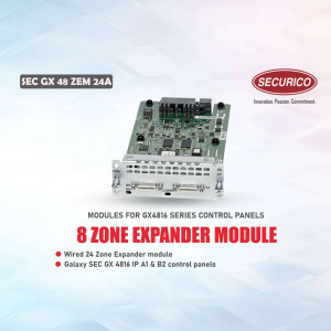 Securico GX 48 ZEM 24A Zone Expander Module Artwork For Telegram