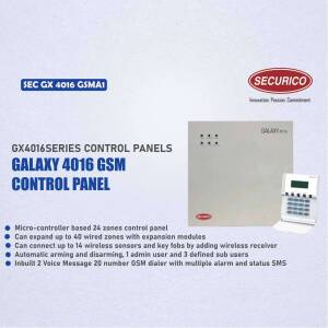 Securico Galaxy 4016 GSM Control Panel Branding Post For LinkedIn