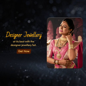 Woman wearing designer jewellery with Taj Mahal in the background