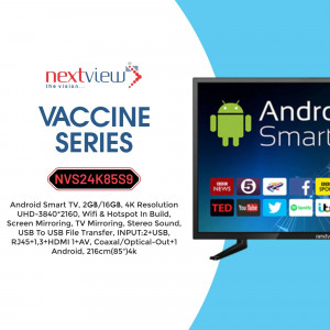 Nextview Vaccine Series Android Smart TV Advertisement For X