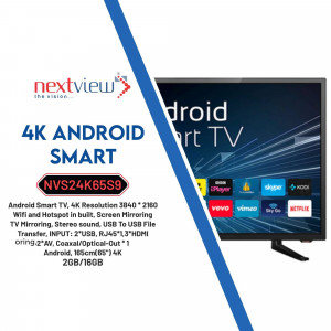 Nextview 4K Android Smart TV Artwork For X