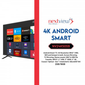 Nextview 4K Android Smart TV Poster For Google Business Profile