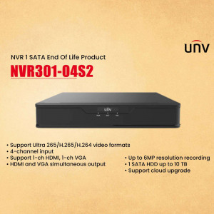 UNV NVR301-04S2 Network Video Recorder Post For Instagram