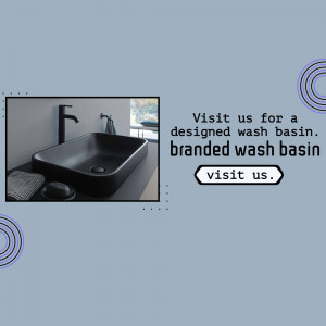 Close-up of a sleek black wash basin with a matte black faucet in a modern bathroom setting.