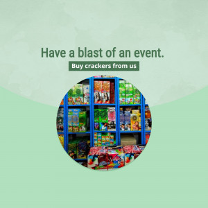 Display of colorful crackers for sale during Diwali