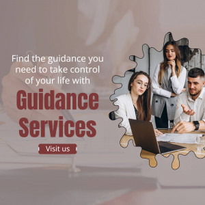 Image of a group of professionals offering guidance and support.