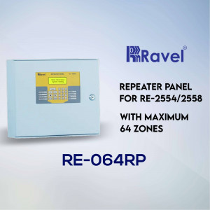 Ravel Repeater Panel RE-064RP for RE-2554/2558 with 64 Zones