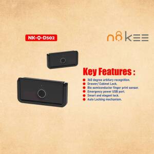 Nokee Smart Lock with key features listed