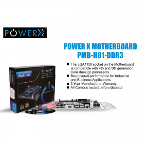 PowerX PMB-H81-DDR3 Motherboard product image