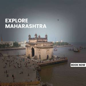 Explore Maharashtra: Gateway Of India Promotional Banner For Google Business Profile