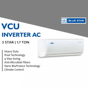 Blue Star VCU Inverter AC - 3 Star, 1.7 Ton Marketing Image For WhatsApp