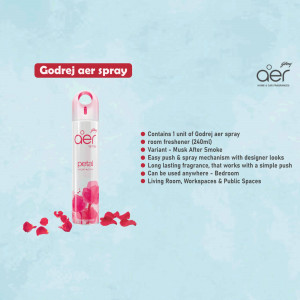 Godrej Aer Spray - Petal Variant Poster For Telegram