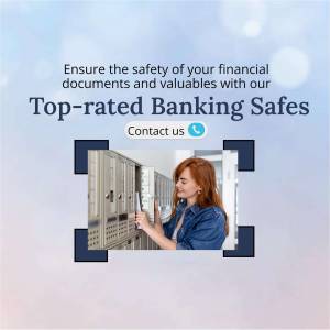 Banking Safes For Financial Document Security Template For Facebook