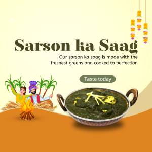 Image of Sarson ka Saag, a traditional Punjabi dish