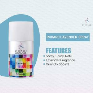 Rubaru Lavender Air Freshener Spray in a can