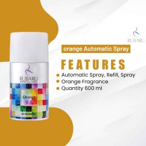 Rubaru Orange Automatic Spray Air Freshener