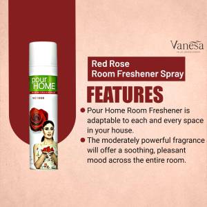 Pour Home Red Rose Room Freshener Spray Product Image