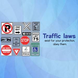 Traffic Laws And Road Signs Branding Post For Threads