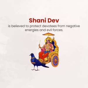 Shani Dev - Protector From Negative Energies Image For Pinterest