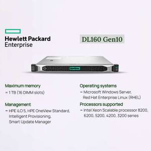 HP DL160 Gen10 Server - Rackmount Server