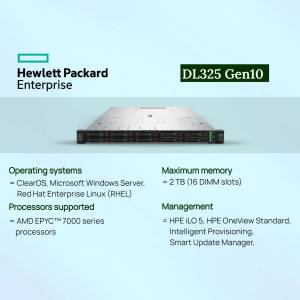 Hewlett Packard Enterprise DL325 Gen10 Server - Rackmount Server