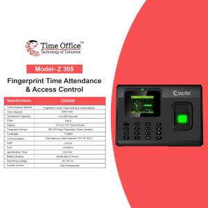 Fingerprint Time Attendance System Model Z 305
