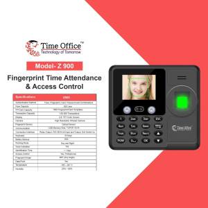 Time Office Model-Z 900 Fingerprint Time Attendance System
