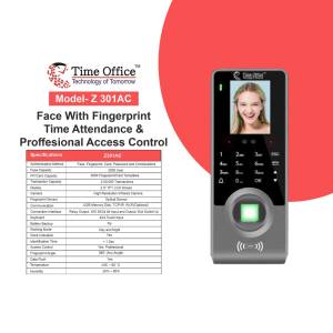 Time Office Model-Z 301AC Face Recognition Time Attendance Device