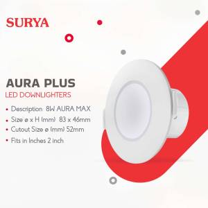 Surya Aura Plus LED Downlighter Creative Design For X