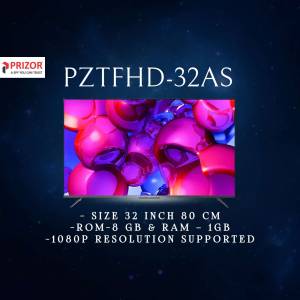 Prizor PZT FHD-32AS 32 inch Smart TV with vibrant display