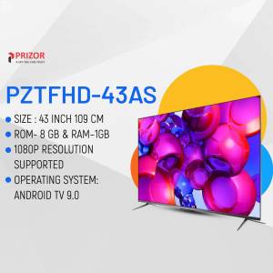 Prizor 43 inch Android TV with vibrant display