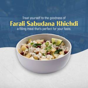 Farali Sabudana Khichdi - A Delicious Fasting Meal Image For X