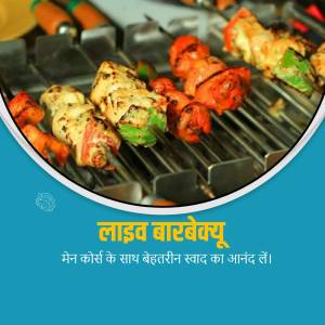 Live Barbeque - Enjoy The Best Taste With Courses Creative Design For WhatsApp