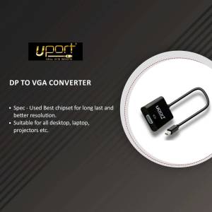 Uport DP to VGA Converter with product specifications