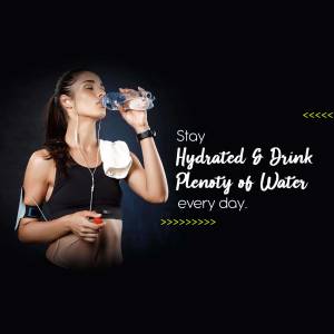 Stay Hydrated: Fitness And Water Artwork For Google Business Profile