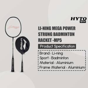 Li-Ning Mega Power Strung Badminton Racquet MP5 product image