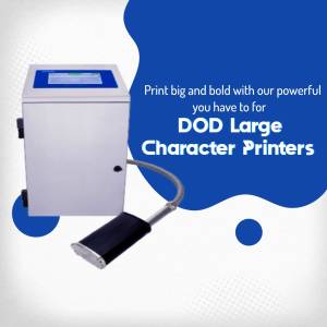 DOD Large Character Printers Business Poster For Google Business Profile