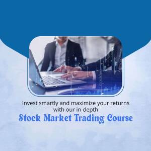 Stock Market Trading Course Promotion Image For Google Business Profile
