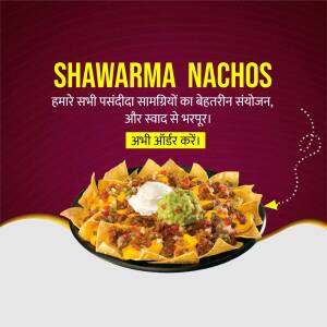 Shawarma Nachos - A Delicious Fusion! Post For Facebook