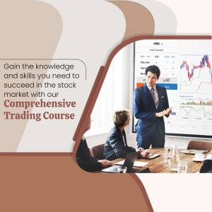Comprehensive Stock Trading Course Poster For Facebook